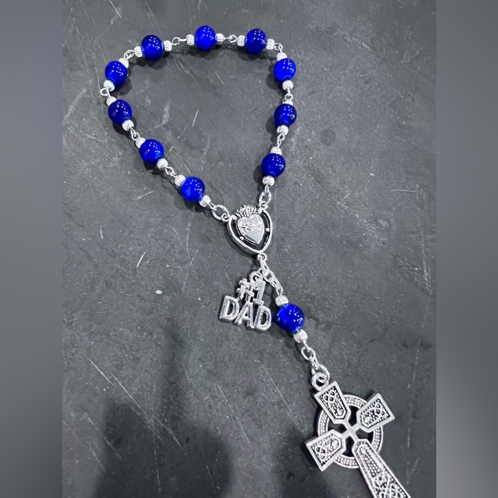 New, Personalized Handmade One Decade Pocket Rosary